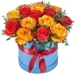 Цветы в коробке Любуюсь тобой