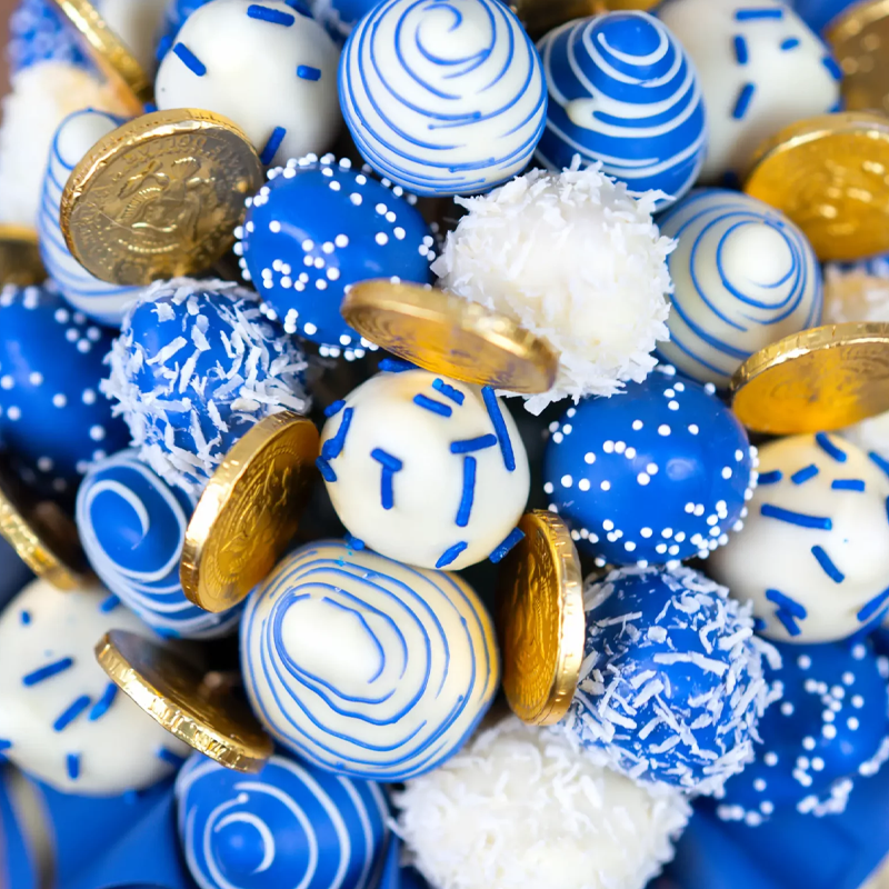 Шляпная коробка Аквамарин